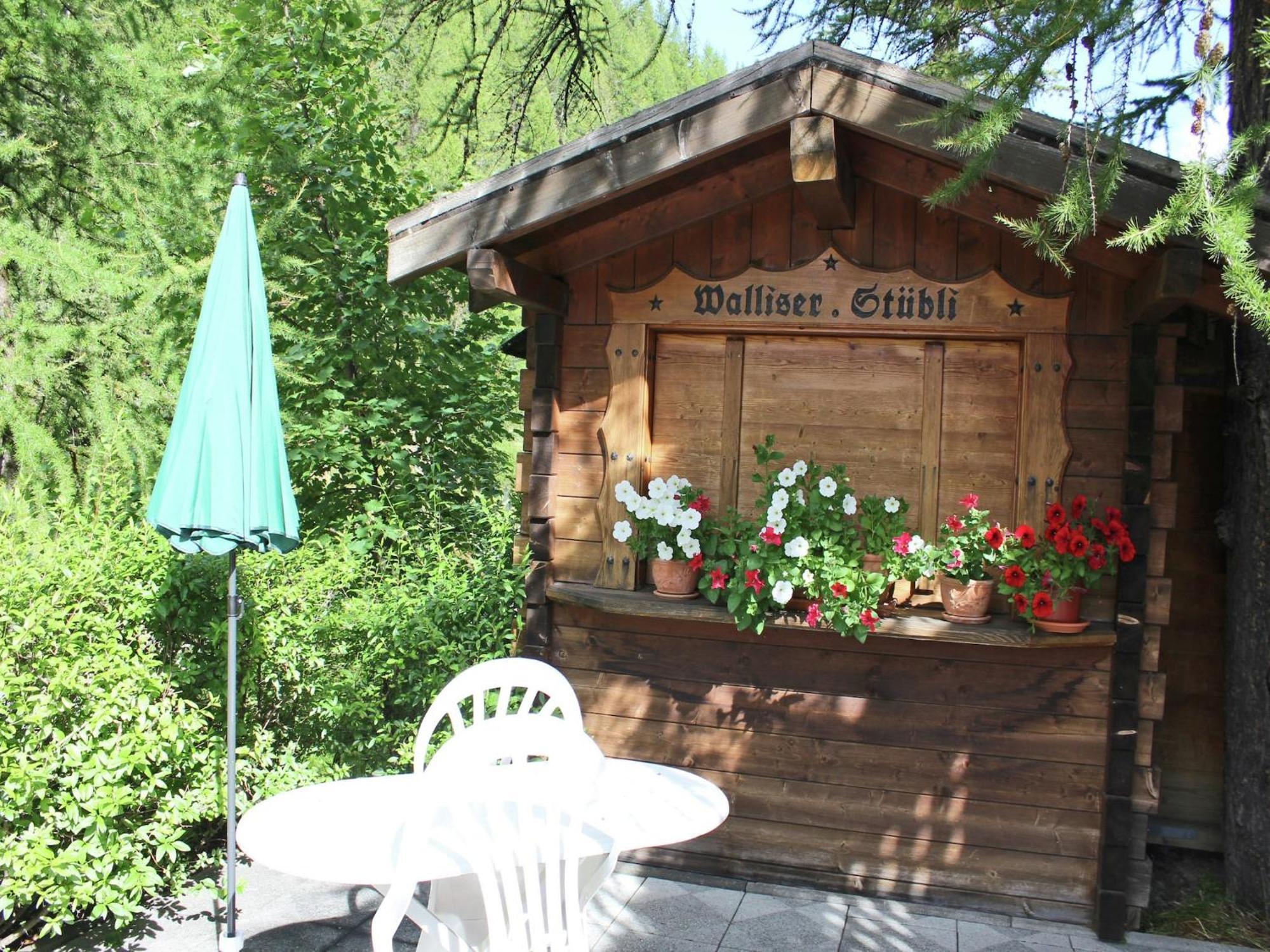 Modern Chalet In Saas Balen With Garden Exterior photo