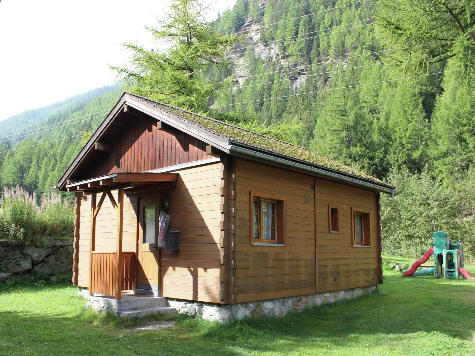 Modern Chalet In Saas Balen With Garden Exterior photo