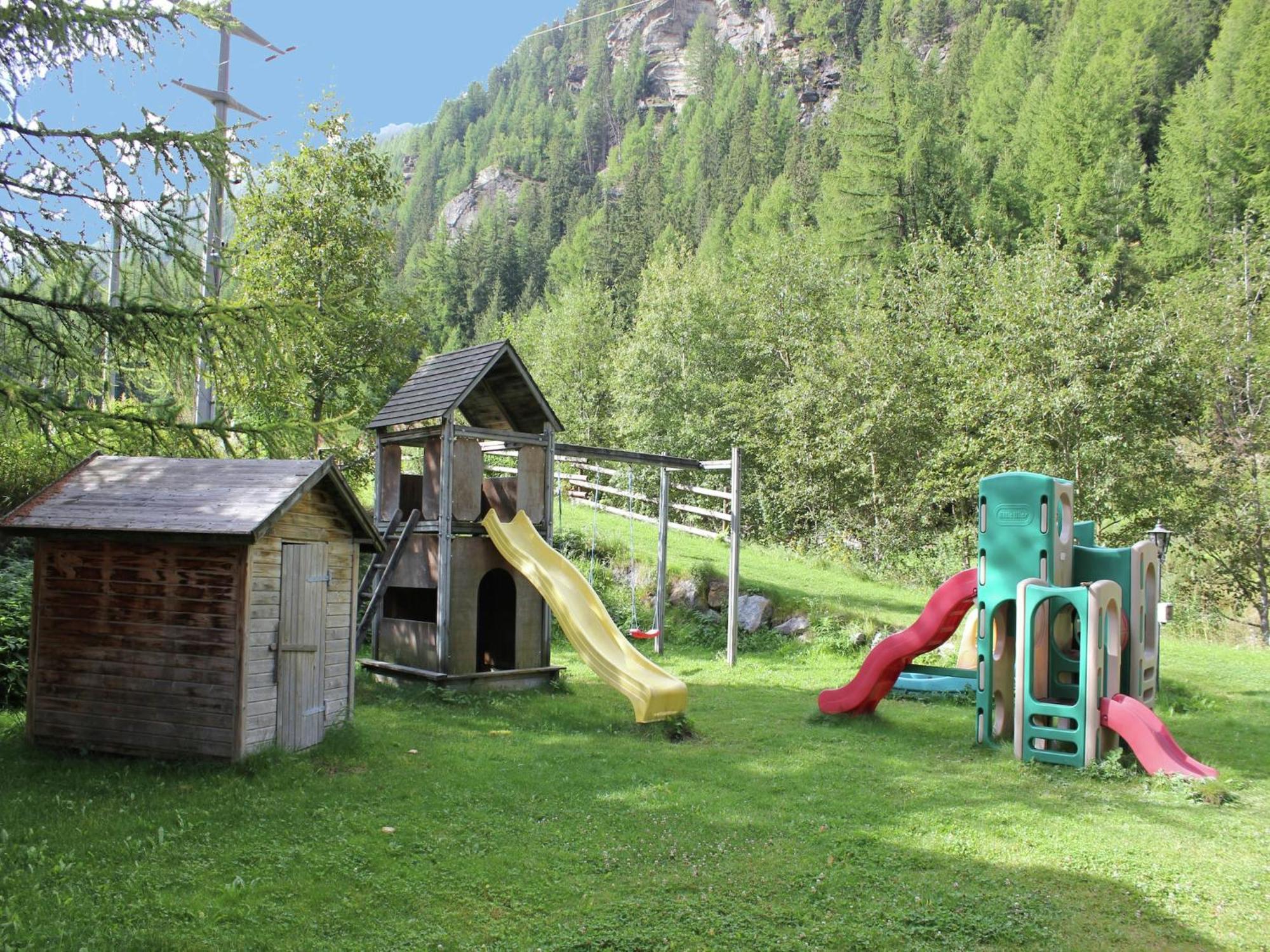 Modern Chalet In Saas Balen With Garden Exterior photo